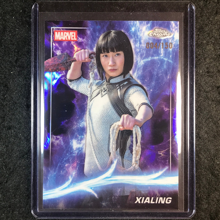 2025 Topps Chrome Marvel Studios XIALING Agatha Lava 4/150 #114