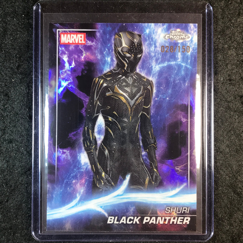 2025 Topps Chrome Marvel Studios BLACK PANTHER Agatha Lava 28/150 #140