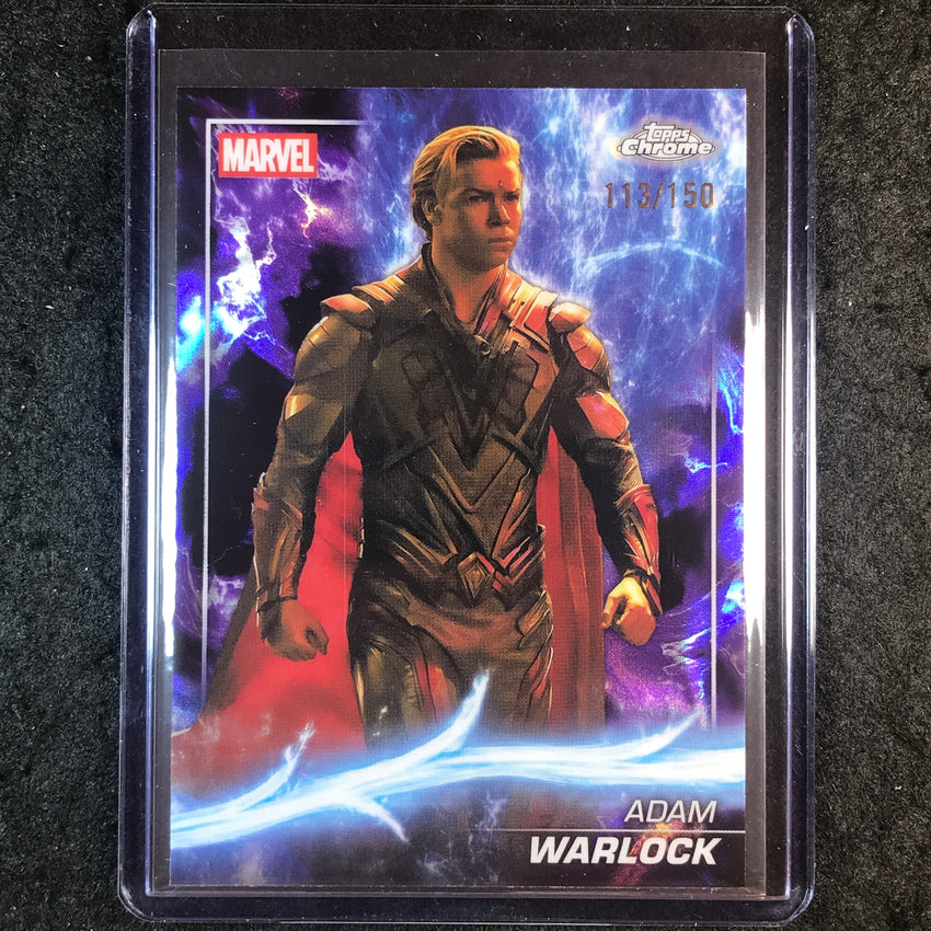 2025 Topps Chrome Marvel Studios ADAM WARLOCK Agatha Lava 113/150 #149