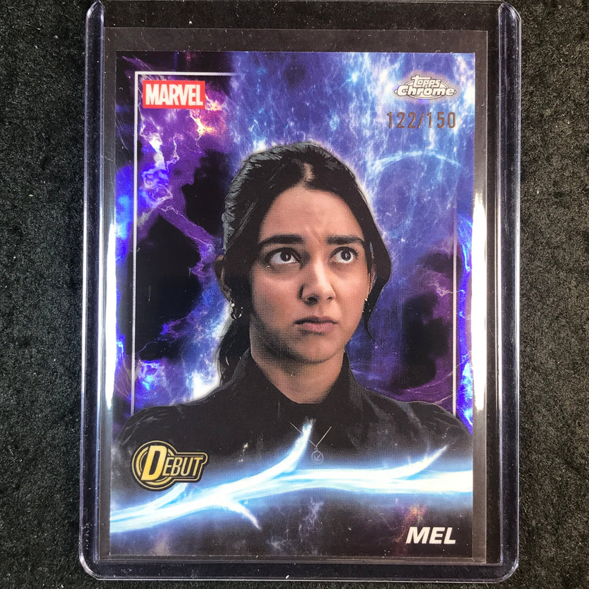 2025 Topps Chrome Marvel Studios MEL Agatha Lava 122/150 #191