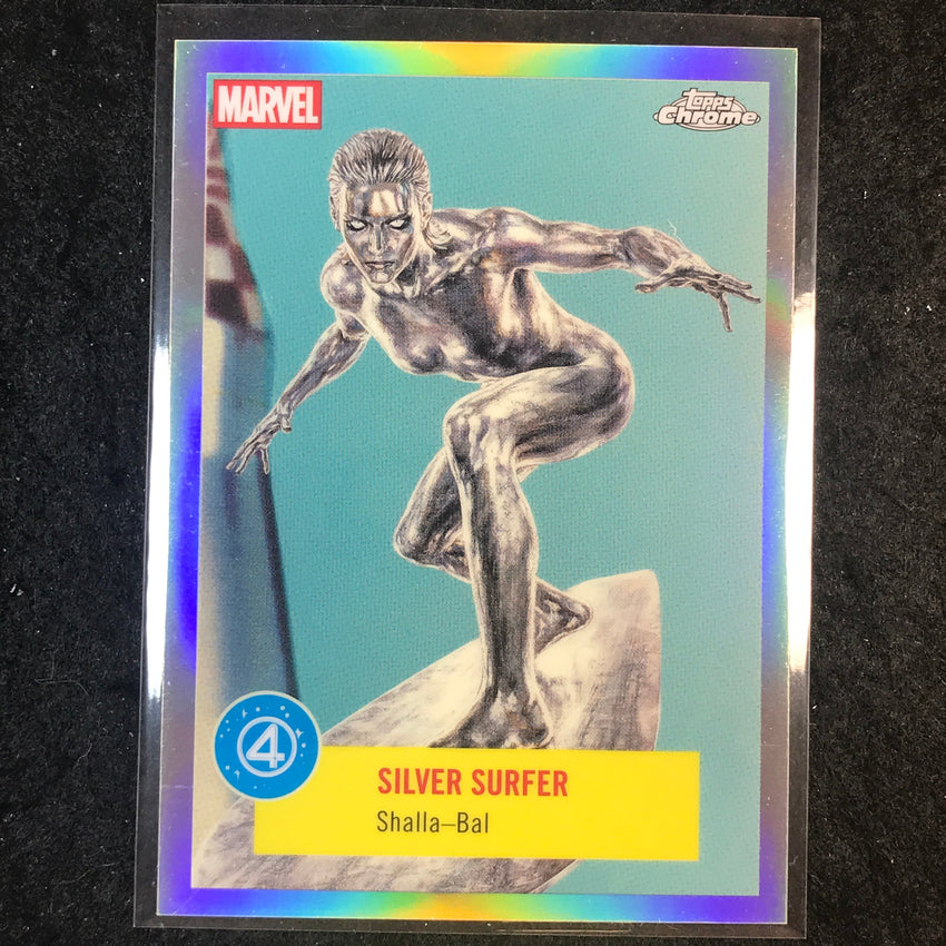 2025 Topps Chrome Marvel Studios SILVER SURFER SHALLA-BAL Fantastic Four #FF-6
