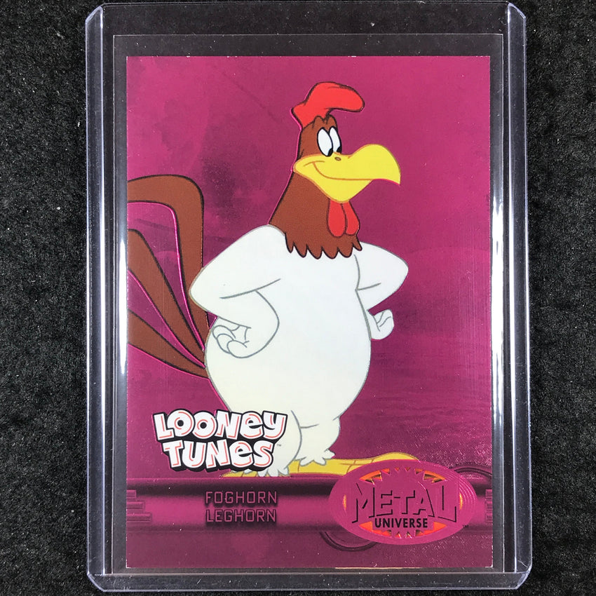 2024 Fleer Retro Looney Tunes FOGHORN LEGHORN Metal 97-98 Retro Pink /300 #7