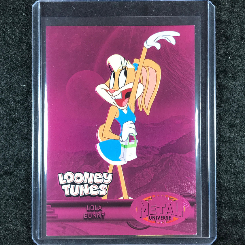 2024 Fleer Retro Looney Tunes LOLA BUNNY Metal 97-98 Retro Pink /300 #30