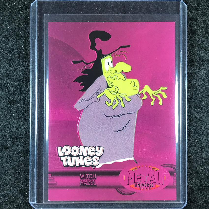 2024 Fleer Retro Looney Tunes WITCH HAZEL Metal 97-98 Retro Pink /300 #31