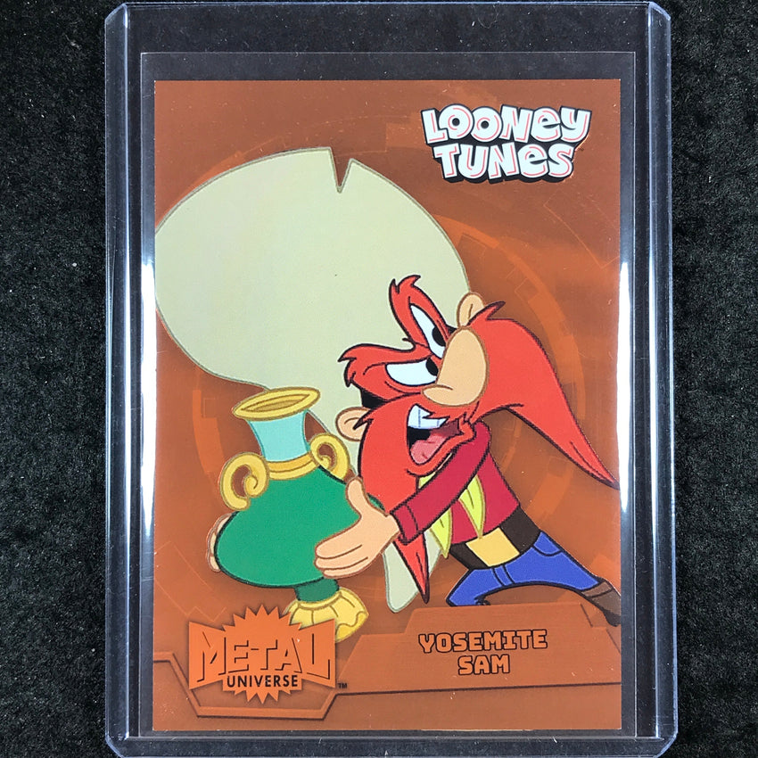 2024 Fleer Retro Looney Tunes YOSEMITE SAM Metal Universe Orange FX /200 #2