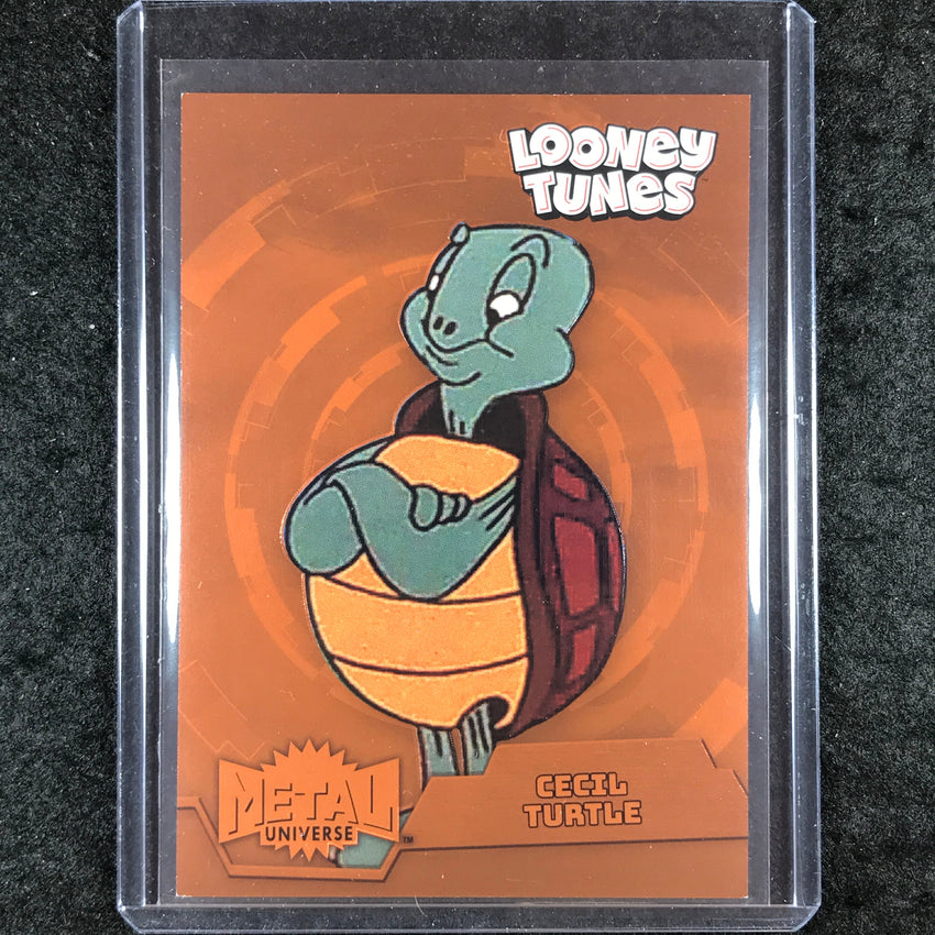 2024 Fleer Retro Looney Tunes CECIL TURTLE Metal Universe Orange FX /200 #3