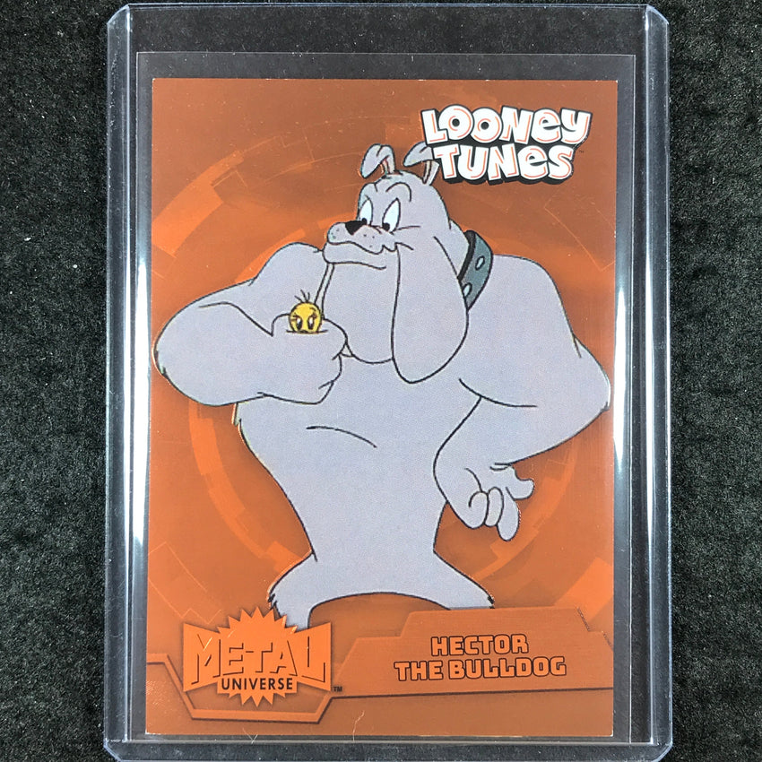 2024 Fleer Retro Looney Tunes HECTOR THE BULLDOG Metal Universe Orange /200 #12
