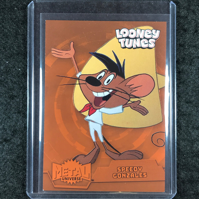 2024 Fleer Retro Looney Tunes SPEEDY GONZALES Metal Universe Orange FX /200 #15