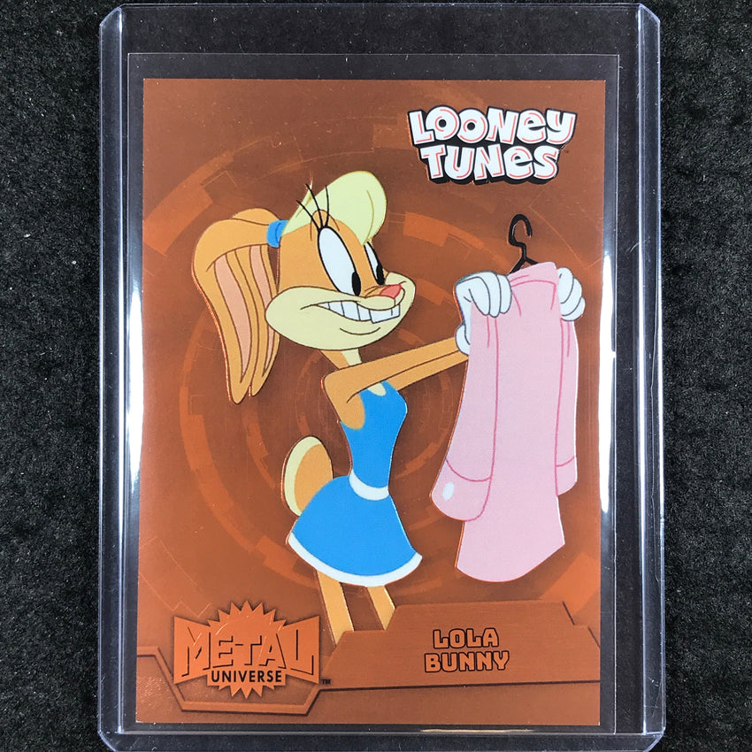 2024 Fleer Retro Looney Tunes LOLA BUNNY Metal Universe Orange FX /200 #30
