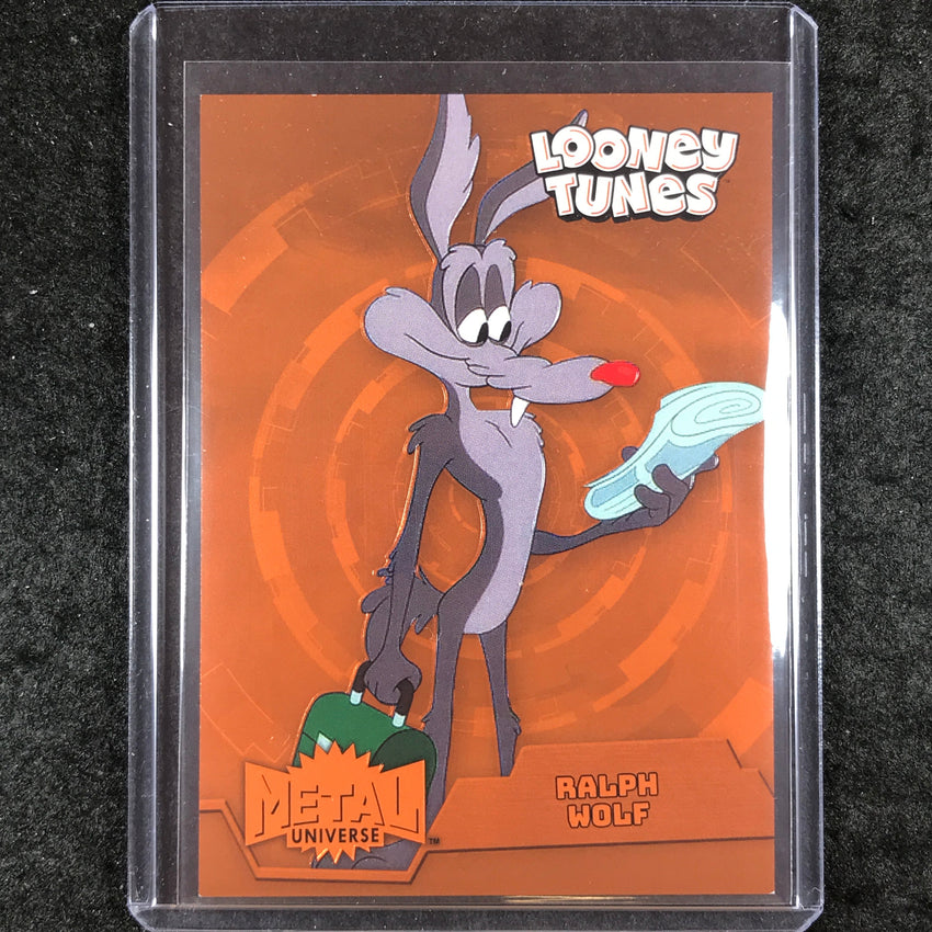 2024 Fleer Retro Looney Tunes RALPH WOLF Metal Universe Orange FX /200 #42