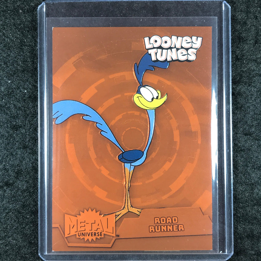 2024 Fleer Retro Looney Tunes ROAD RUNNER Metal Universe Orange FX /200 #49