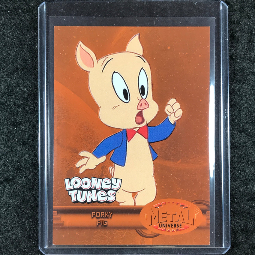 2024 Fleer Retro Looney Tunes PORKY PIG Metal 97-98 Retro Orange /200 #5
