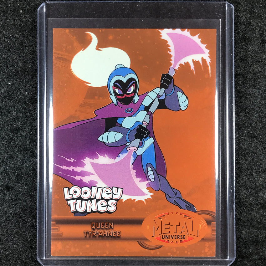 2024 Fleer Retro Looney Tunes QUEEN TYR'AHNEE Metal 97-98 Retro Orange /200 #18