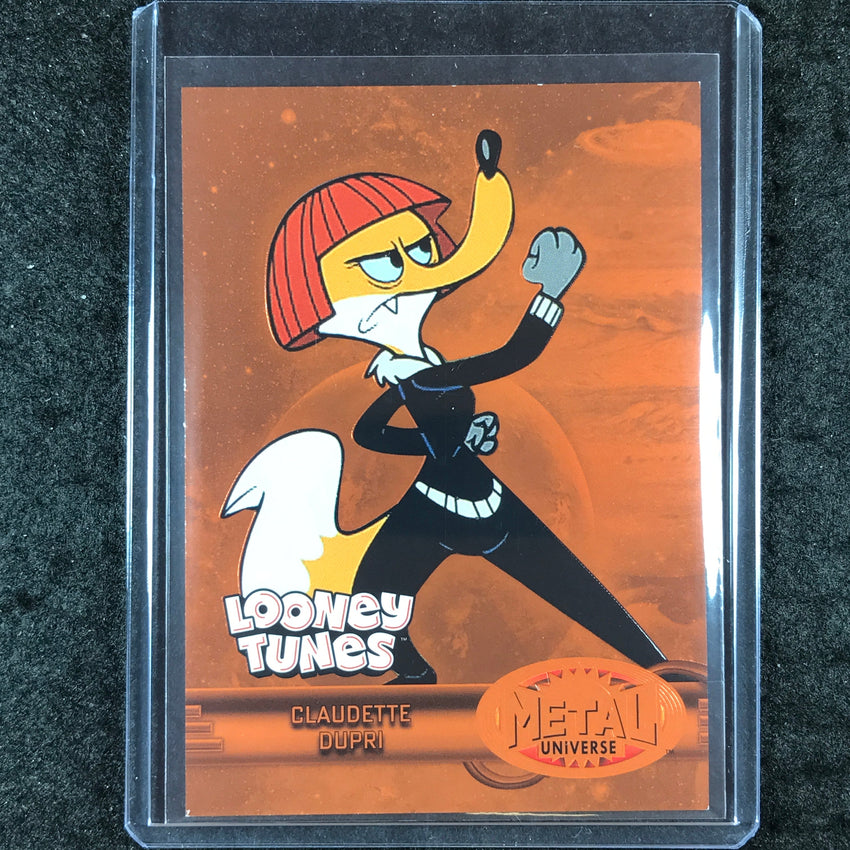 2024 Fleer Retro Looney Tunes CLAUDETTE DUPRI Metal 97-98 Retro Orange /200 #37