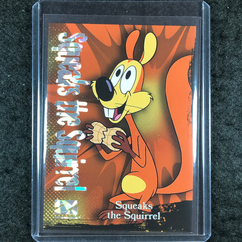 2024 Fleer Retro Looney Tunes SQUEAKS THE SQUIRREL Z-Force Rave /150 #37