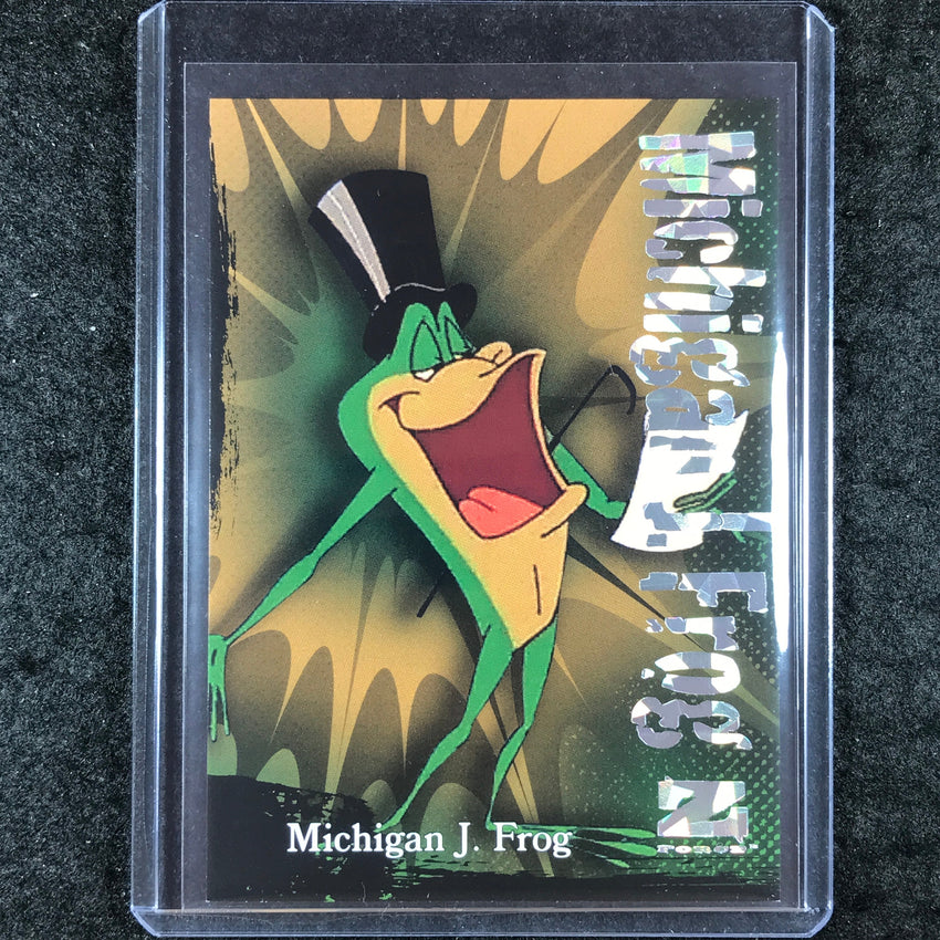 2024 Fleer Retro Looney Tunes MICHIGAN J. FROG Z-Force Rave /150 #48
