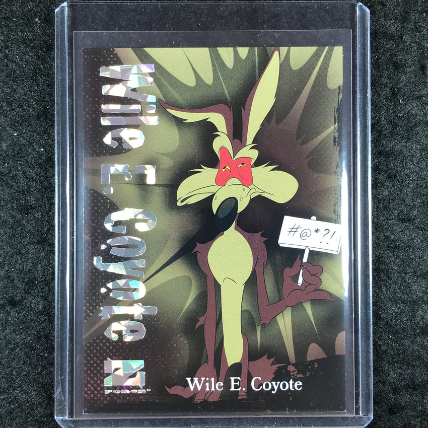 2024 Fleer Retro Looney Tunes WILE E. COYOTE Z-Force Rave /150 #50