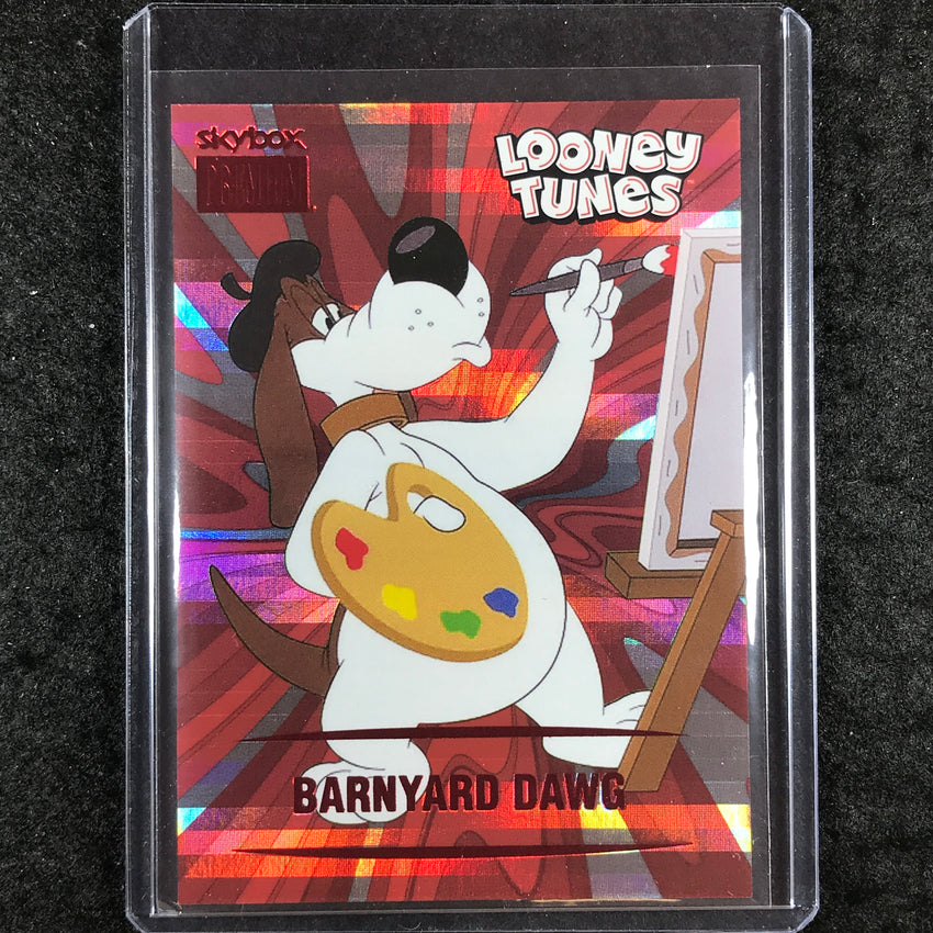2024 Fleer Retro Looney Tunes BARNYARD DAWG Skybox Premium Star Rubies /150 #1