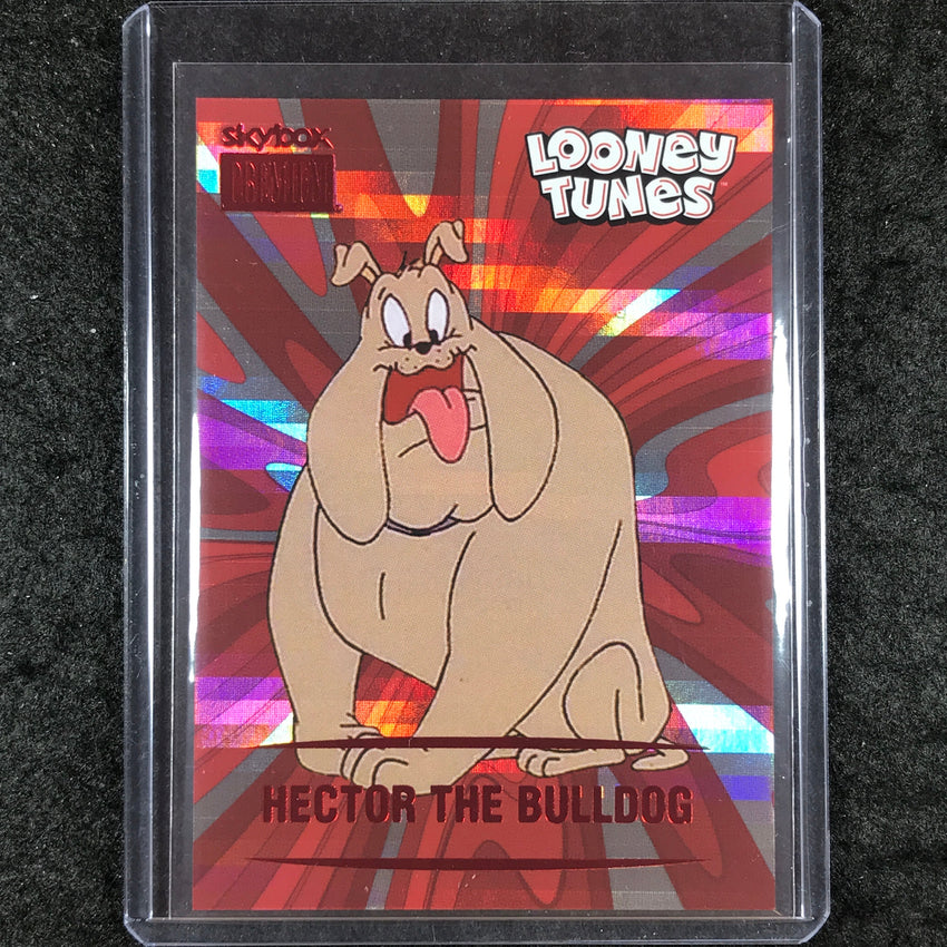 2024 Fleer Retro Looney Tunes HECTOR THE BULLDOG Skybox Premium Rubies /150 #19