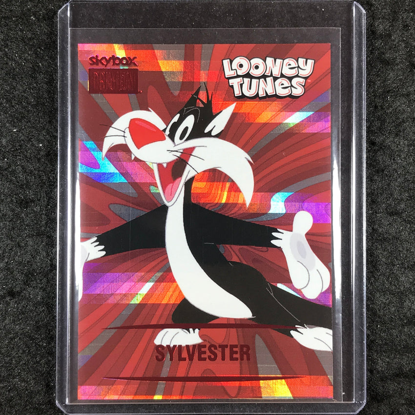 2024 Fleer Retro Looney Tunes SYLVESTER Skybox Premium Star Rubies /150 #20