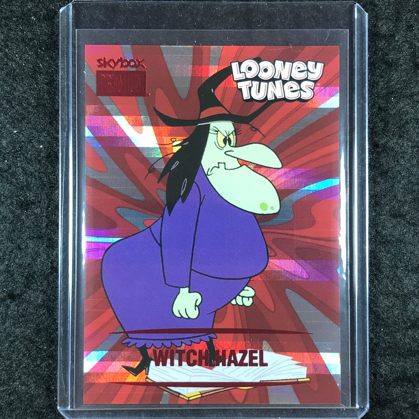 2024 Fleer Retro Looney Tunes WITCH HAZEL Skybox Premium Star Rubies /150 #35