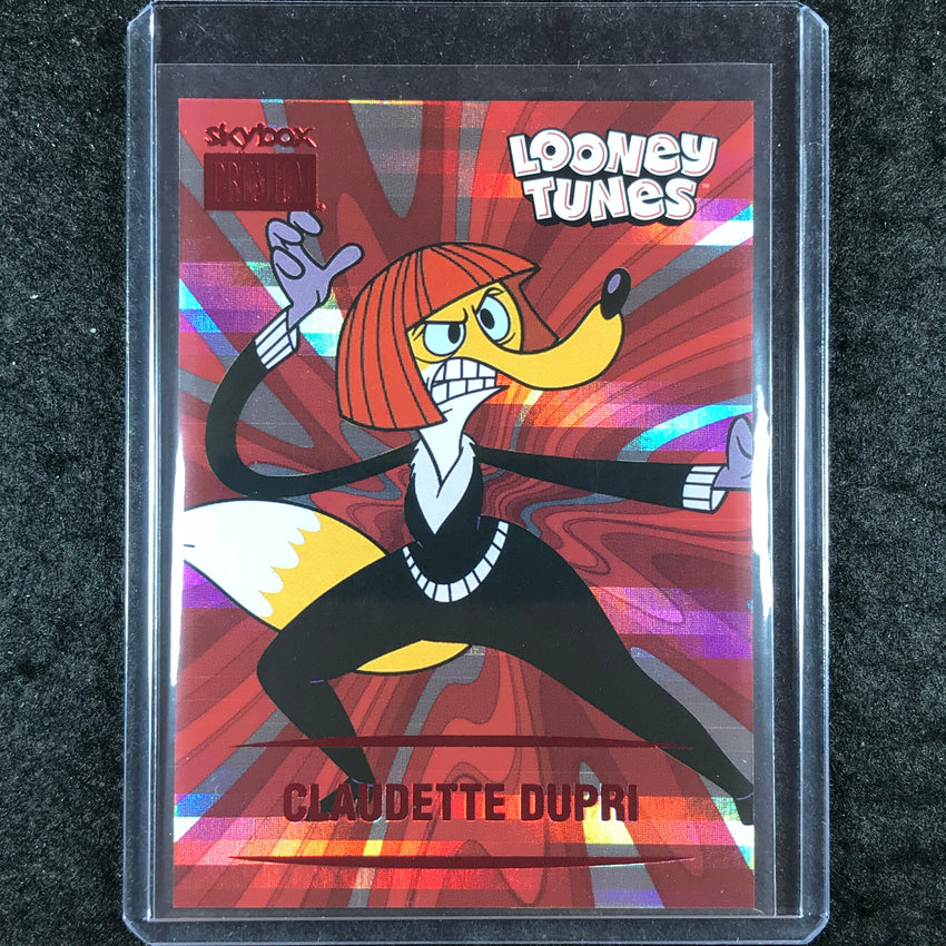 2024 Fleer Retro Looney Tunes CLAUDETTE DUPRI Skybox Premium Rubies 1/150 #37