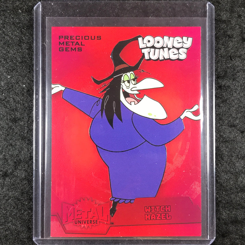 2024 Fleer Retro Looney Tunes WITCH HAZEL Metal Universe PMG Red 2/100 #14