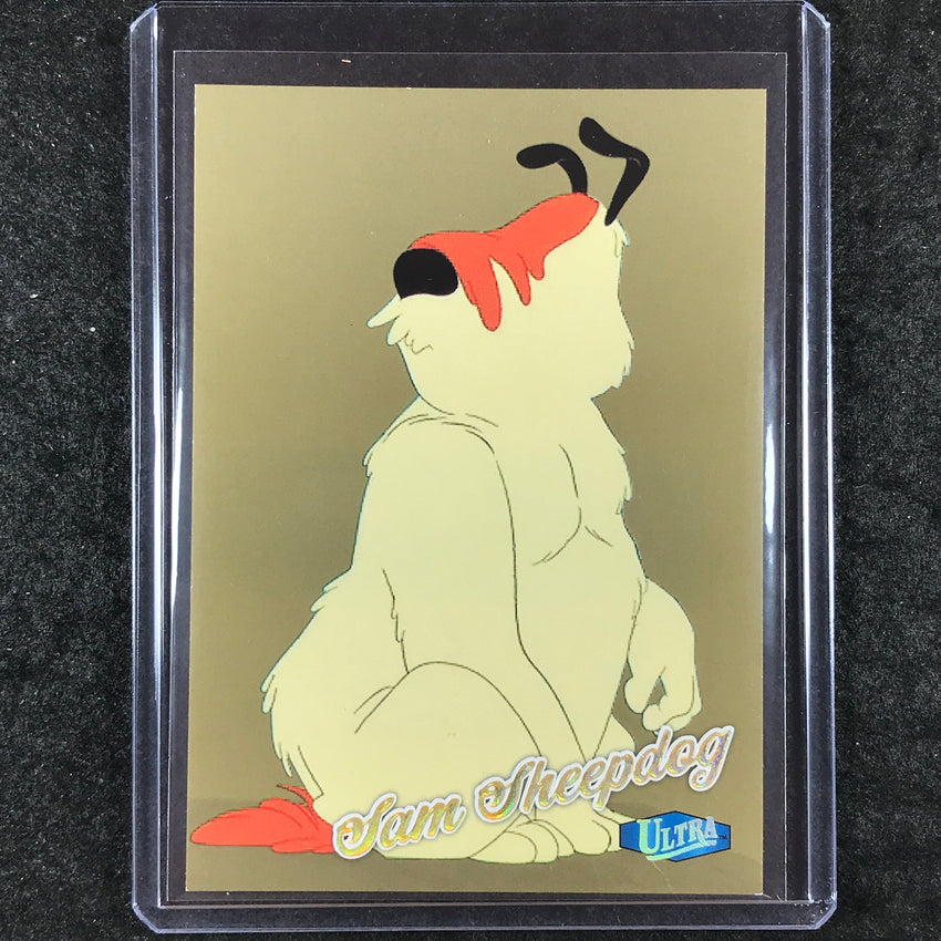 2024 Fleer Retro Looney Tunes SAM SHEEPDOG Ultra Platinum Medallion 62/100 #33