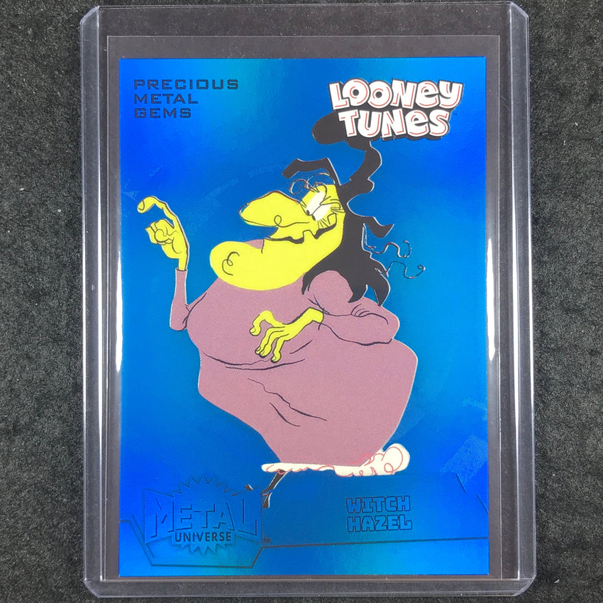 2024 Fleer Retro Looney Tunes WITCH HAZEL Metal Universe PMG Blue 7/50 #31