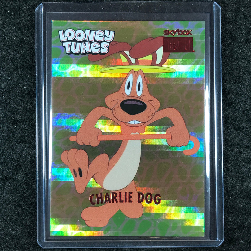 2024 Fleer Retro Looney Tunes CHARLIE DOG Skybox Premium 98-99 Retro Rubies 6/50