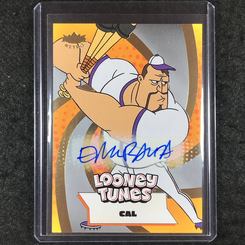 2024 Fleer Retro Looney Tunes CAL ERIC BAUZA Base Autograph #50