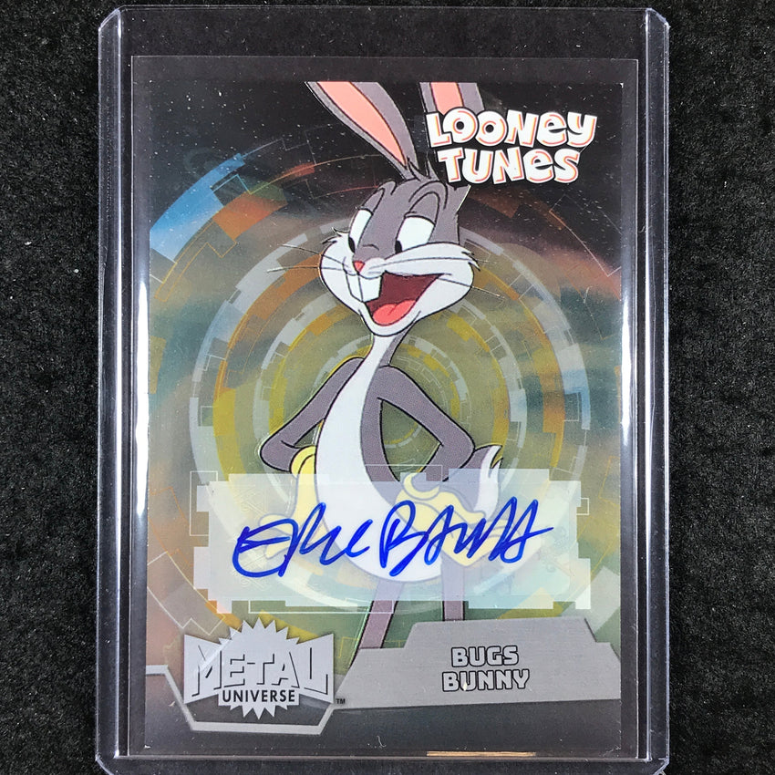 2024 Fleer Retro Looney Tunes BUGS BUNNY ERIC BAUZA Metal Universe Auto #MU-1