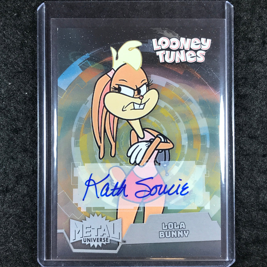 2024 Fleer Retro Looney Tunes LOLA BUNNY KATH SOUCIE Metal Universe Auto #MU-47