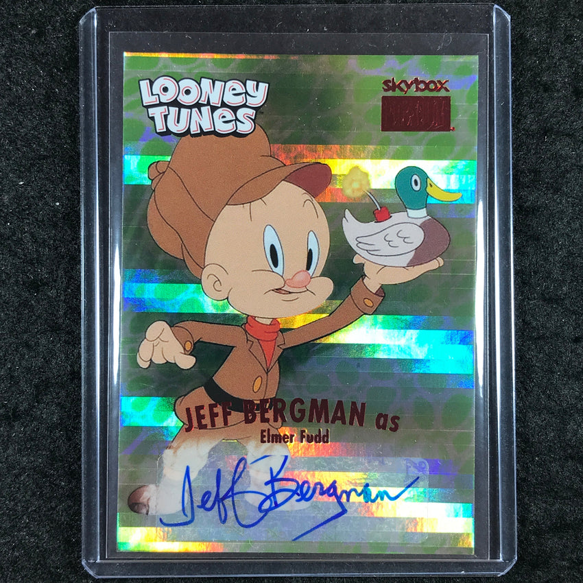 2024 Fleer Retro Looney Tunes BERGMAN ELMER FUDD Skybox Retro Rubies Auto #27