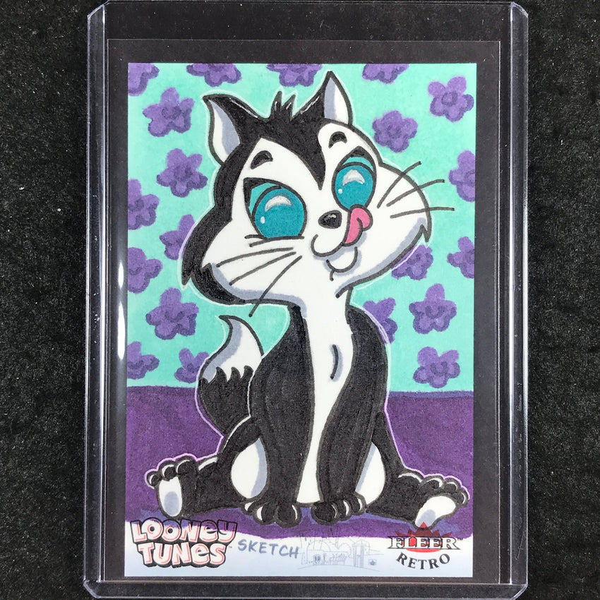 2024 Fleer Retro Looney Tunes PUSSYFOOT Artist Sketch 1/1 NIK MUGGLI