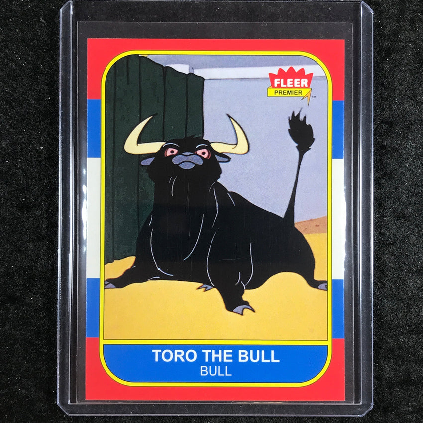 2024 Fleer Retro Looney Tunes TORO THE BULL 1986-87 Fleer Retro #29