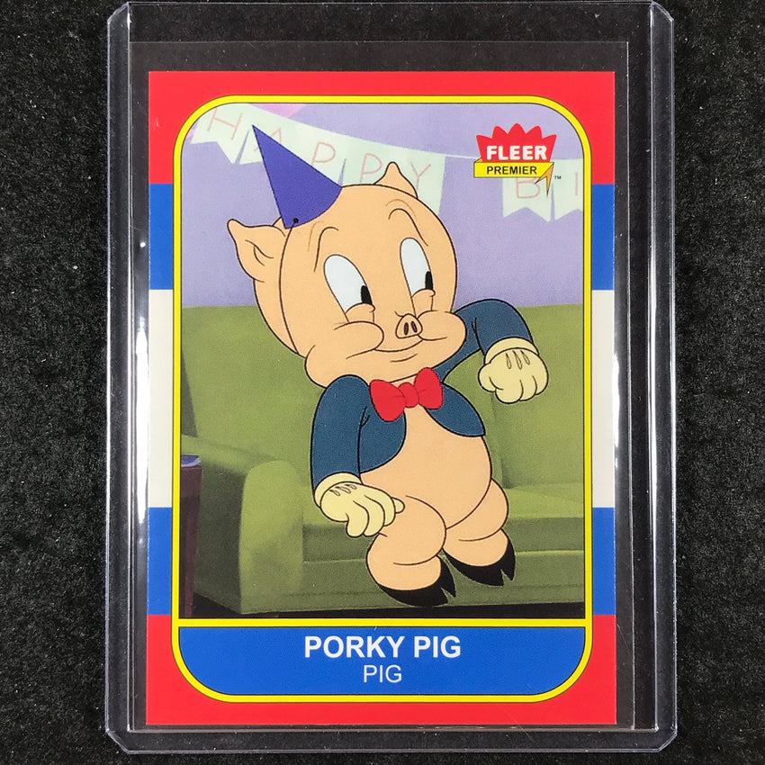 2024 Fleer Retro Looney Tunes PORKY PIG 1986-87 Fleer Retro #49