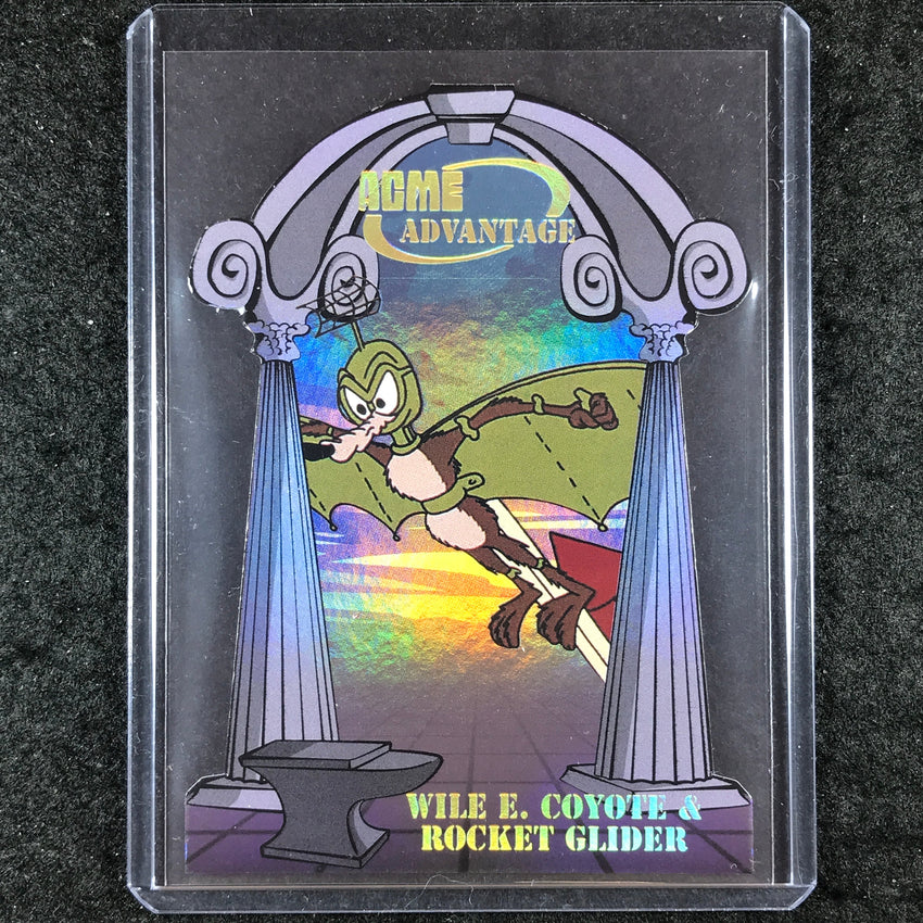 2024 Fleer Retro Looney Tunes WILE E COYOTE & ROCKET GLIDER ACME Advantage SP #2