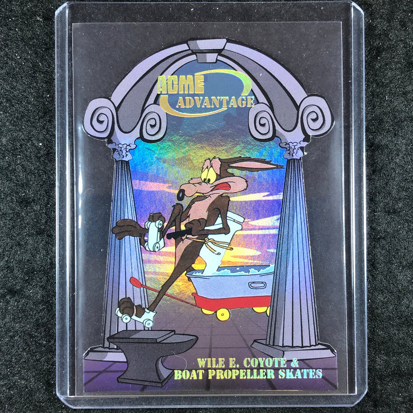 2024 Fleer Retro Looney Tunes COYOTE BOAT PROPELLER SKATES ACME Advantage SP #6
