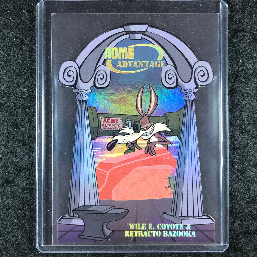 2024 Fleer Retro Looney Tunes COYOTE & RETRACTO BAZOOKA ACME Advantage SP #7