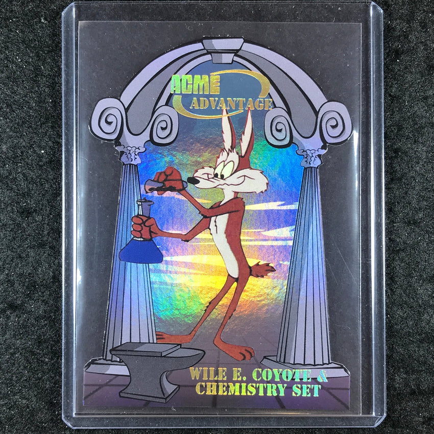 2024 Fleer Retro Looney Tunes COYOTE & CHEMISTRY SET ACME Advantage SP #24