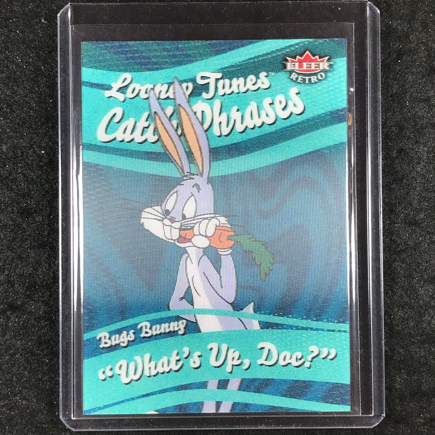 2024 Fleer Retro Looney Tunes BUGS BUNNY "WHAT'S UP, DOC?" Catch Phrases SP #1