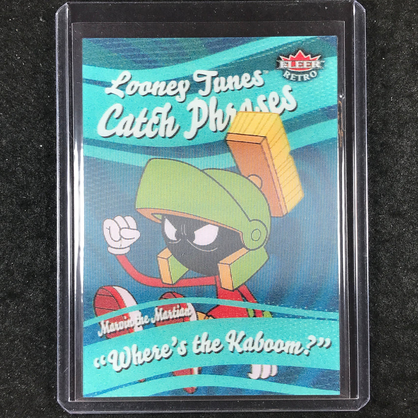 2024 Fleer Retro Looney Tunes MARVIN THE MARTIAN Catch Phrases SP #16