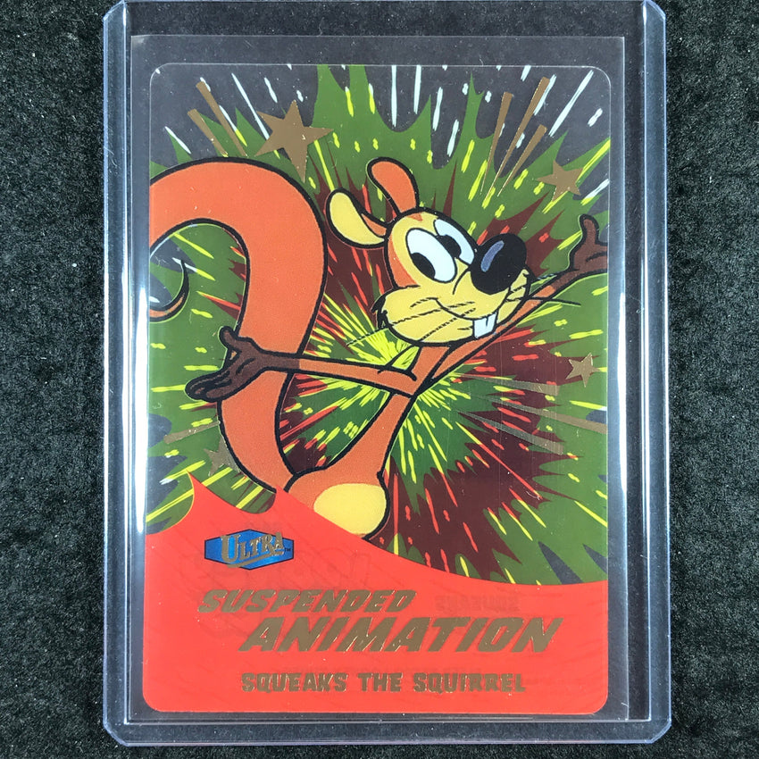 2024 Fleer Retro Looney Tunes SQUEAKS THE SQUIRREL Suspended Animation SP #8