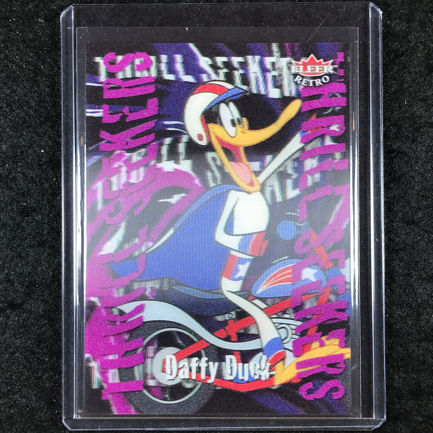 2024 Fleer Retro Looney Tunes DAFFY DUCK Thrill Seekers Lenticular SP #2