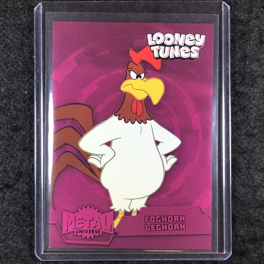 2024 Fleer Retro Looney Tunes FOGHORN LEGHORN Metal Universe Pink FX /300 #7