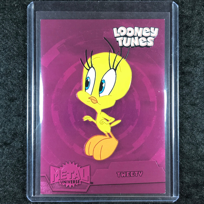 2024 Fleer Retro Looney Tunes TWEETY Metal Universe Pink FX /300 #10