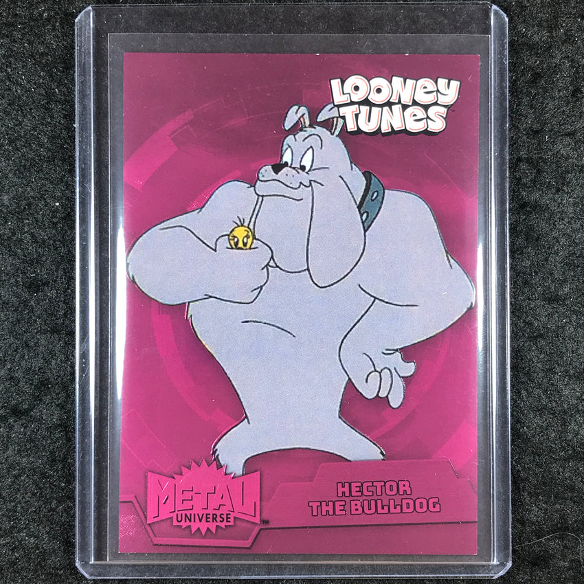2024 Fleer Retro Looney Tunes HECTOR THE BULLDOG Metal Universe Pink FX /300 #12