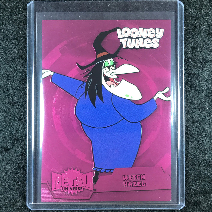 2024 Fleer Retro Looney Tunes WITCH HAZEL Metal Universe Pink FX /300 #14
