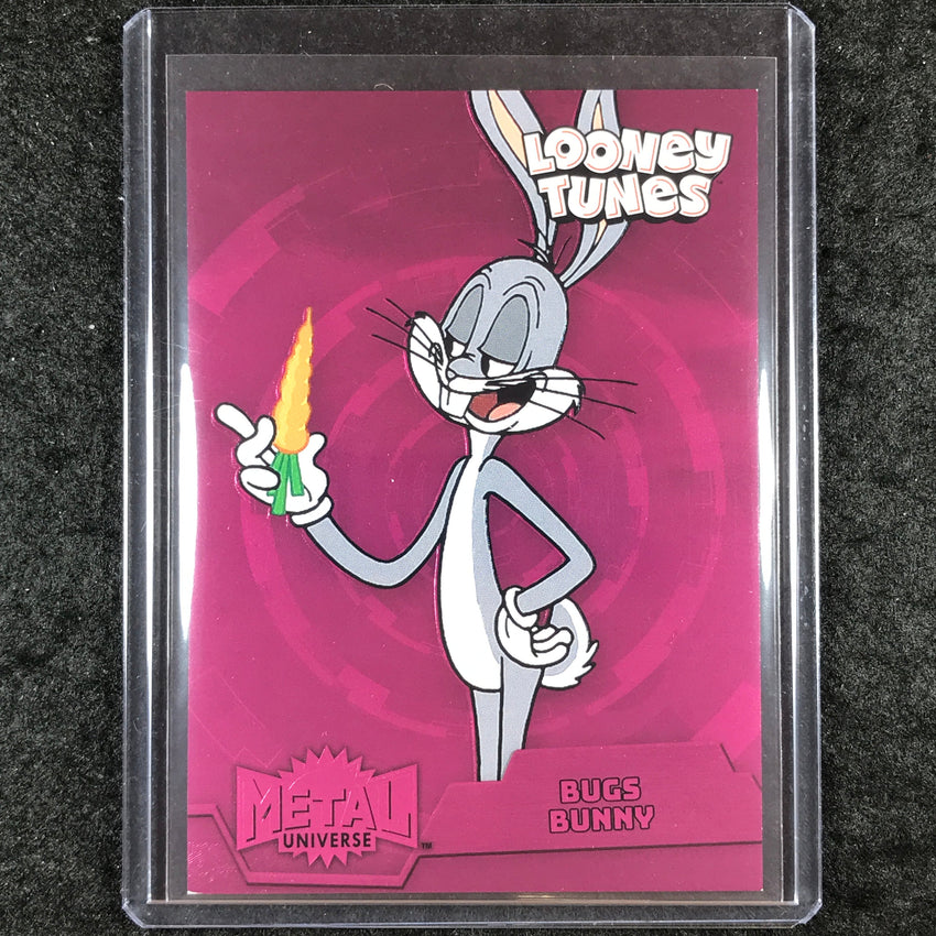 2024 Fleer Retro Looney Tunes BUGS BUNNY Metal Universe Pink FX /300 #18